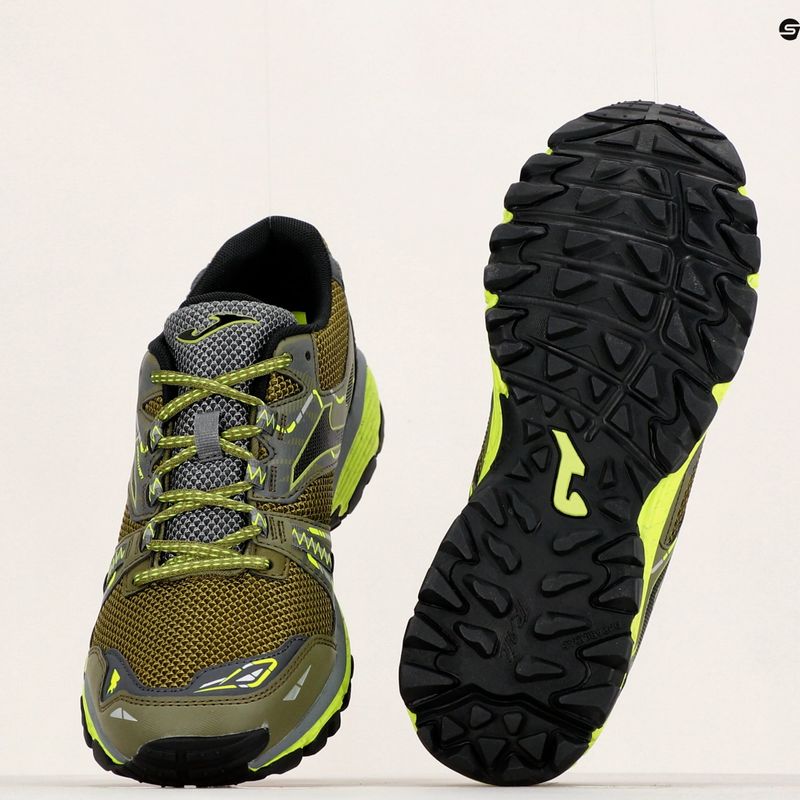 Scarpe da corsa Joma Tk.Shock kaki da uomo 18
