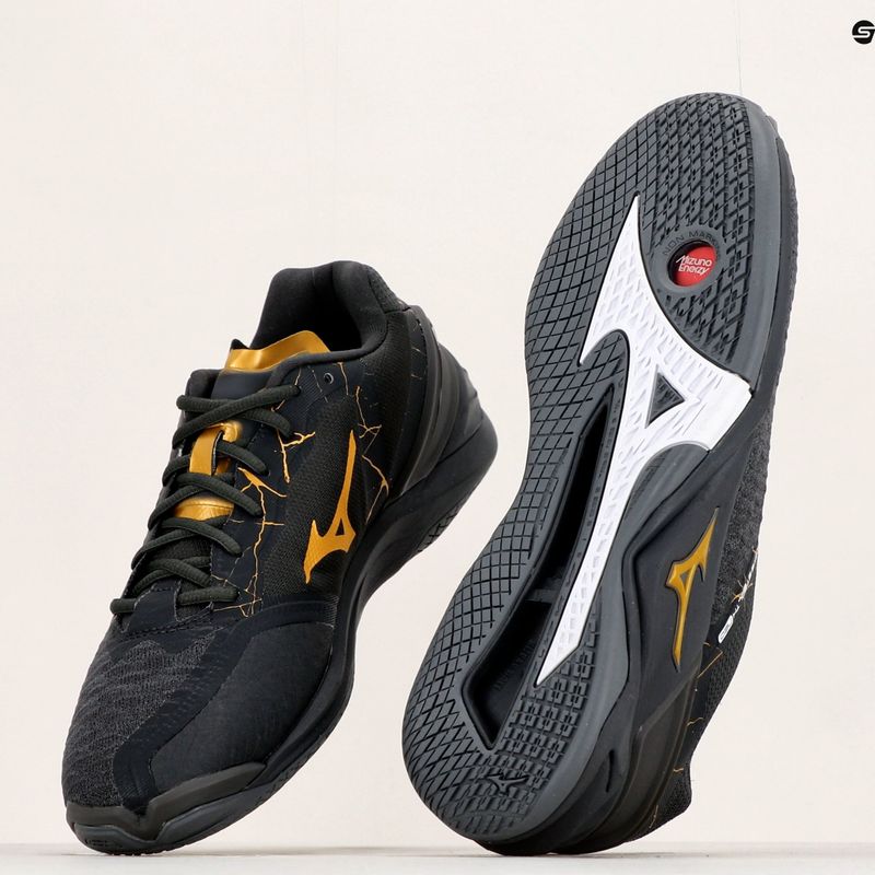 Scarpe da pallamano da uomo Mizuno Wave Stealth Neo nero X1GA200041 12