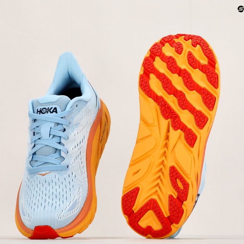 Scarpe da corsa da donna HOKA Clifton 8 summer song/ice flow 15