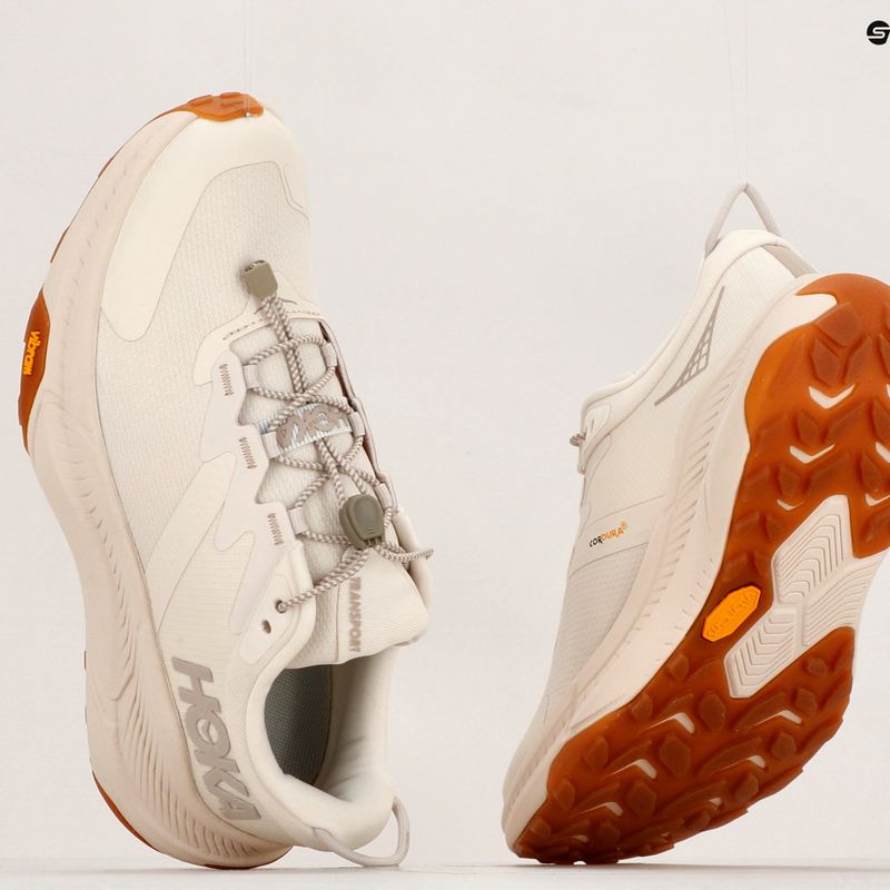 Scarpe da corsa da donna HOKA Transport eggnog/eggnog 12
