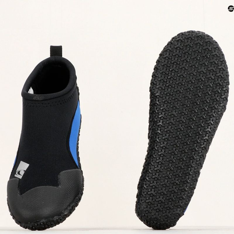 O'Neill Reactor Reef scarpe in neoprene nero/pacifico 12