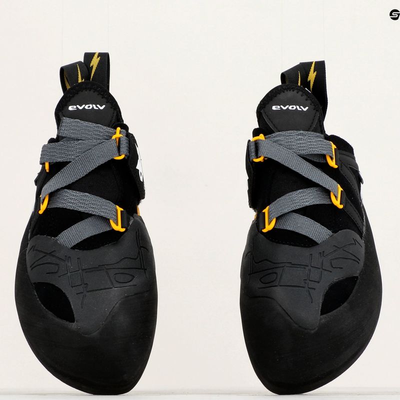 Scarpa da arrampicata Evolv Shaman Pro bianco/nero 6