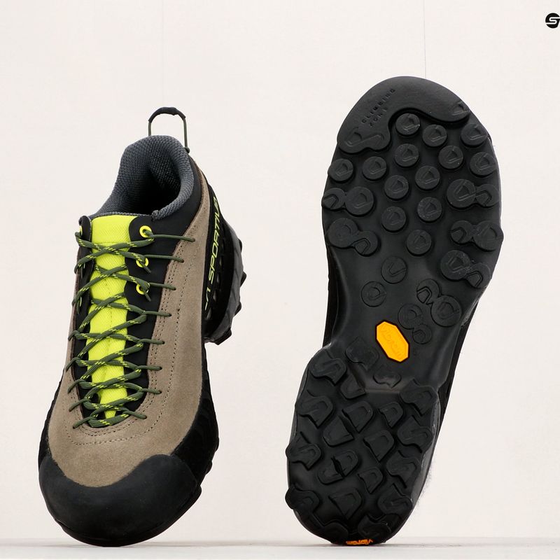 Scarpone da trekking da uomo La Sportiva TX4 turtle/lime punch 19