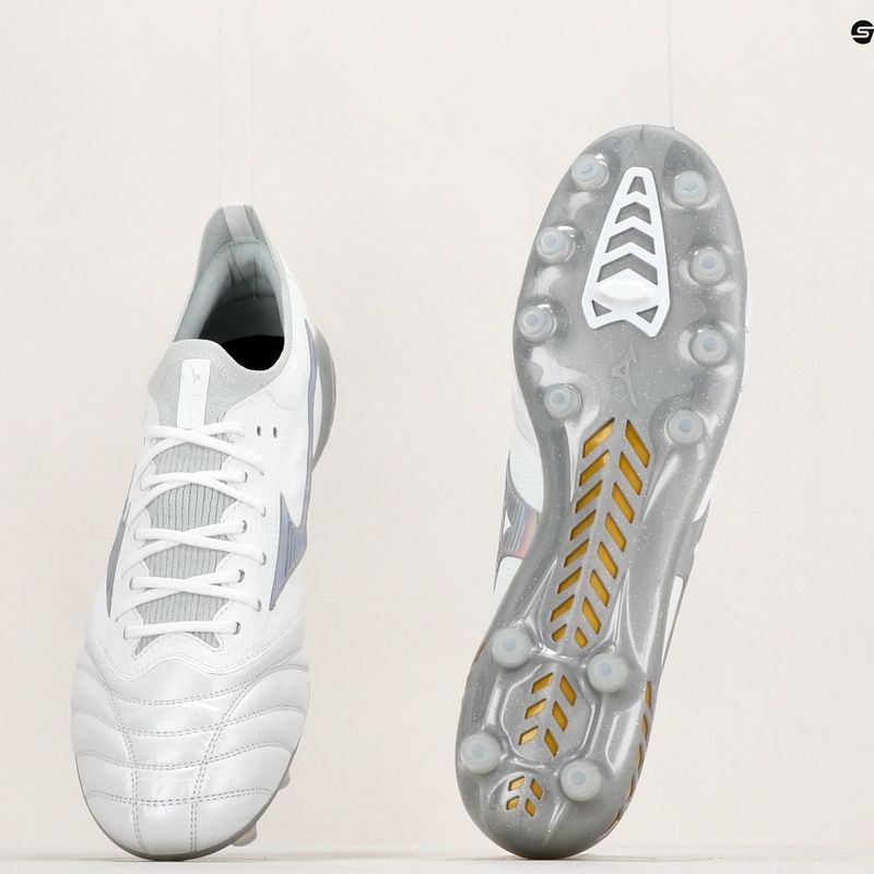 Scarpe da calcio Mizuno Morelia Neo III Beta JP bianco P1GA239004 12