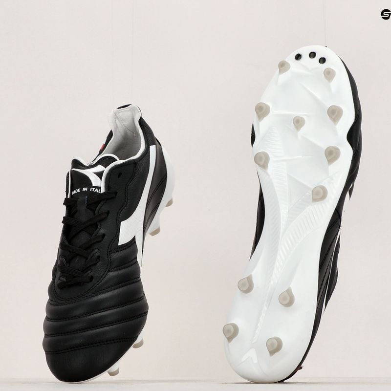 Scarpe da calcio Diadora Brasil Elite2 Tech ITA LPX uomo bianco e nero DD-101.178799-C0641-40.5 13