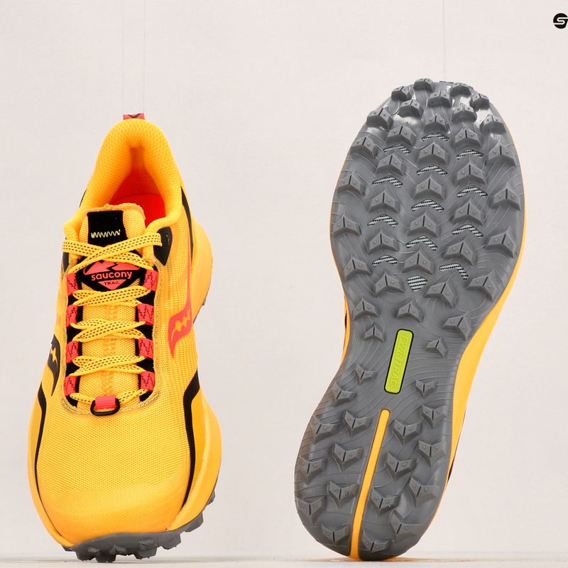 Scarpe da corsa da donna Saucony Peregrine 12 vizigld/vizired 14