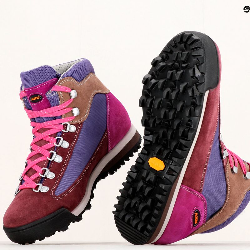 Stivali da trekking da donna AKU Ultra Light Original GTX lilla/viola 13