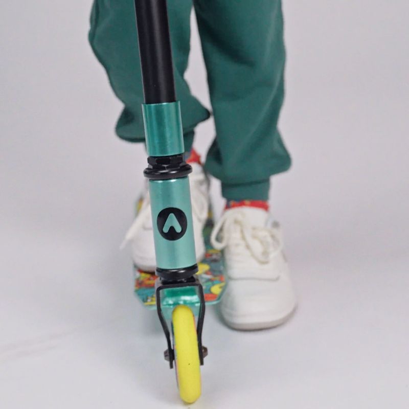 Monopattino freestyle per bambini ATTABO EVO 1.0 verde 19