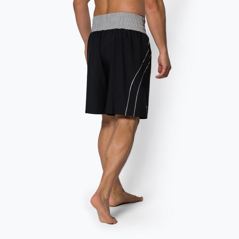 Pantaloncini da boxe Nike da uomo, nero/bianco 3