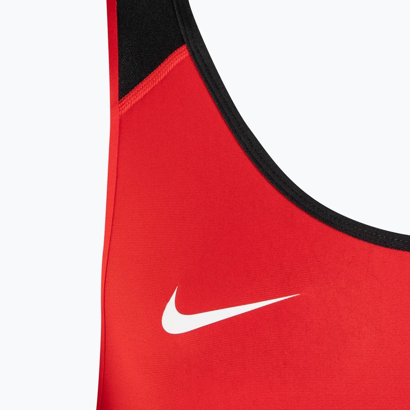 Tuta Nike Weightlifting Singlet scarlatto/nero da uomo 3