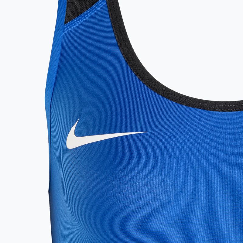 Body da lotta da donna Nike Weightlifting Singlet royal/black 3