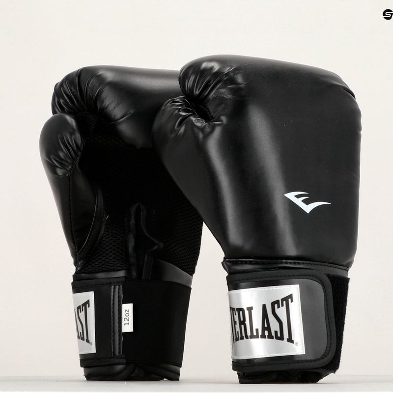 Everlast Pro Style 2 guantoni da boxe neri EV2120 BLK 9