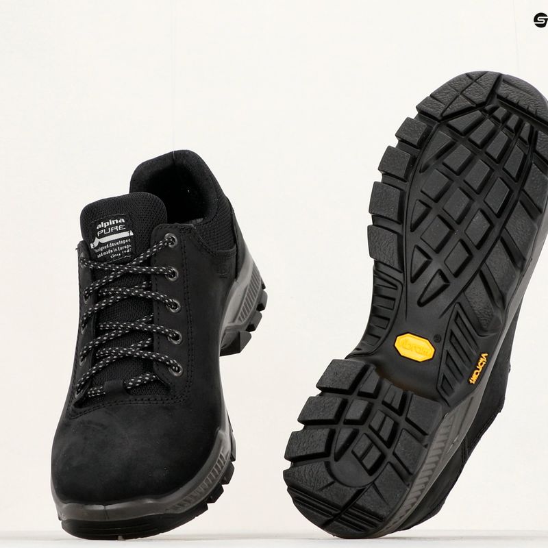 Stivali da trekking da uomo Alpina Prima Low nero 17
