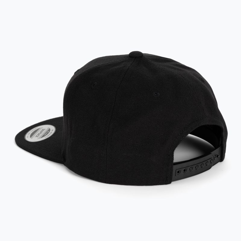 Cappello 100% Essential Snapback da uomo, nero 3