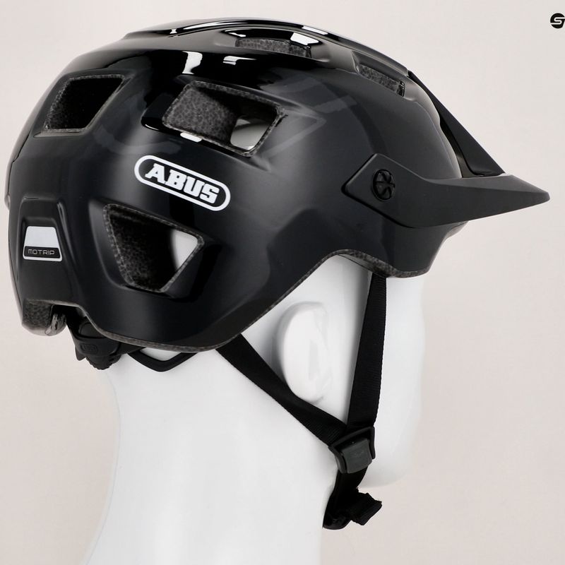 Casco da bicicletta ABUS MoTrip nero lucido 9