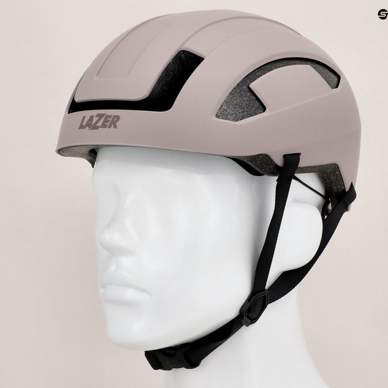 Casco da bicicletta Lazer CityZen KC lilla opaco 9