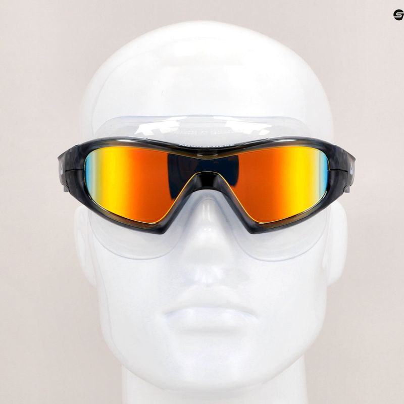 Aquasphere Vista Pro grigio scuro/nero maschera da nuoto MS5591201LMO 8
