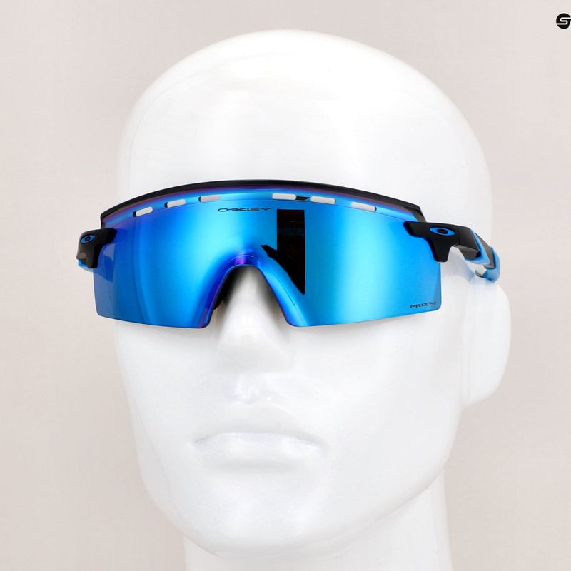 Occhiali da sole Oakley Encoder Strike Vented nero opaco/ zaffiro Prizm 13