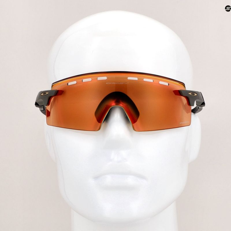 Occhiali da sole Oakley Encoder Strike Vented onyx opaco/prizm trail torch 13