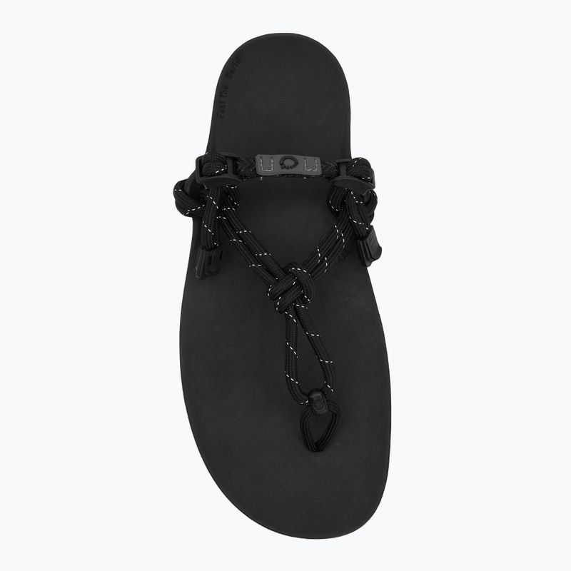 Sandali a piedi nudi da uomo Xero Shoes Genesis nero 4