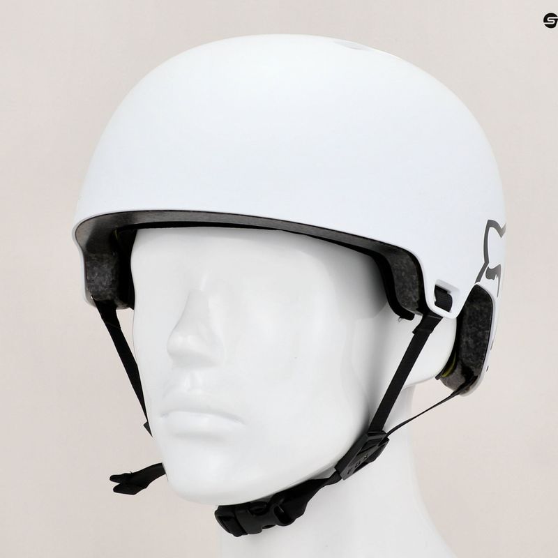 Casco da bicicletta Fox Racing Flight bianco 13