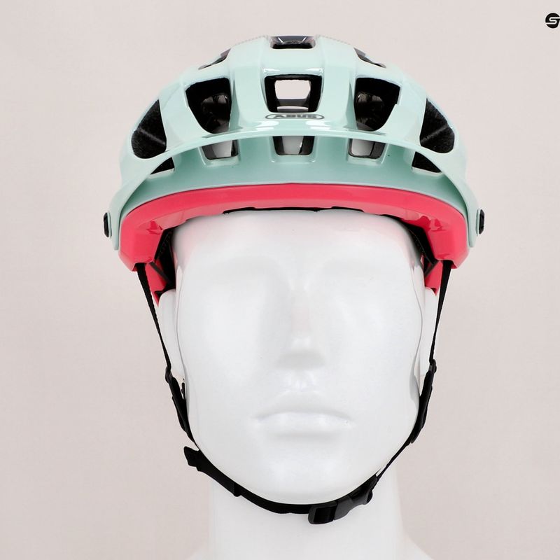 Casco da bicicletta ABUS Moventor 2.0 menta ghiacciata 9