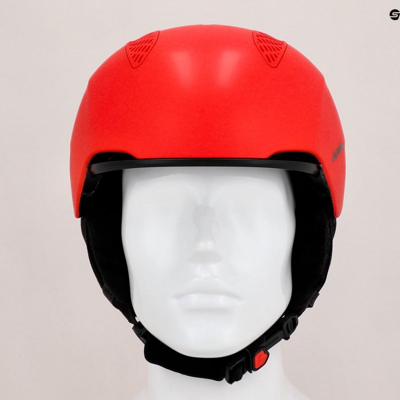 Casco da sci Alpina Grand rosso opaco 9