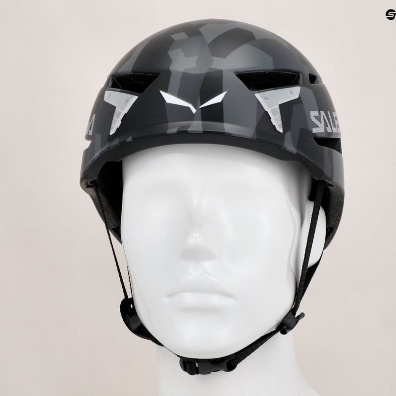 Casco da arrampicata Salewa Vega grigio camo 9