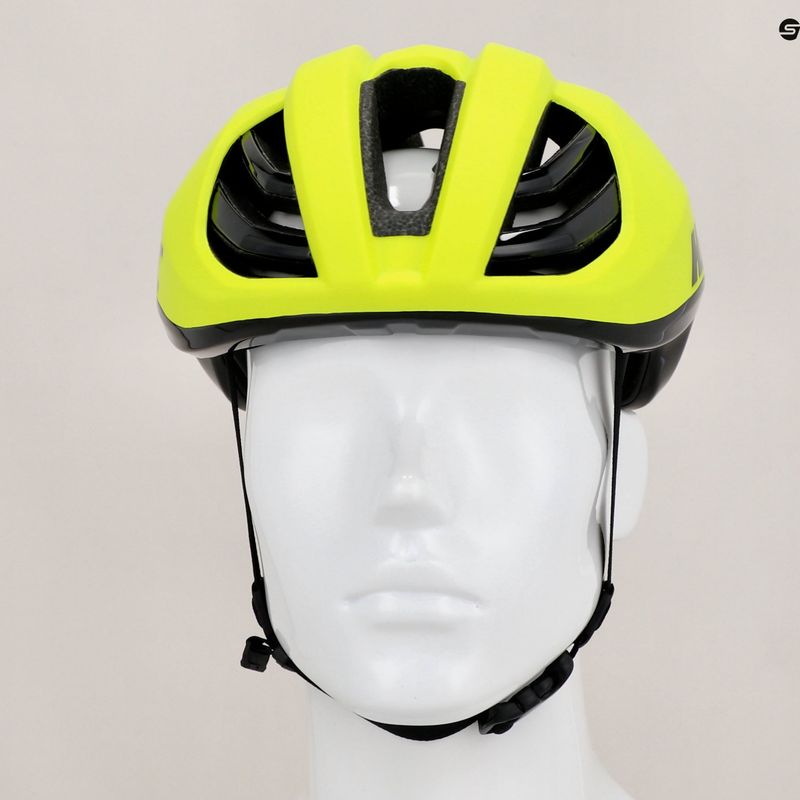 Casco da bicicletta HJC Atara mt gl verde neon 9