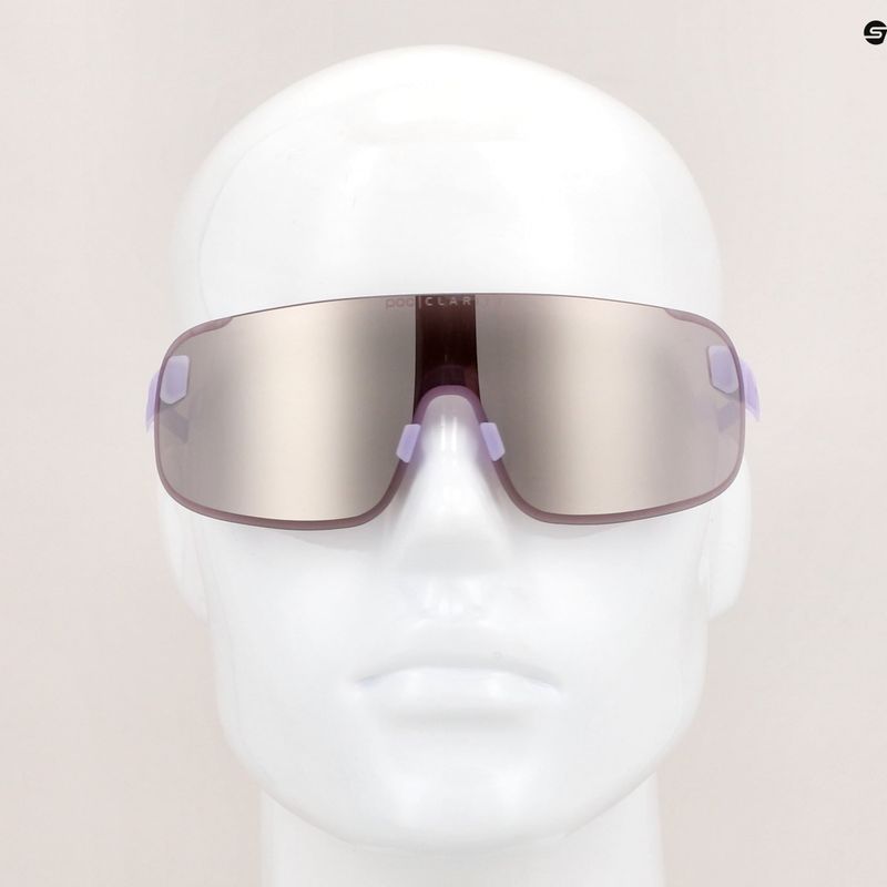 Occhiali da sole POC Elicit purple quartz translucent/clarity road silver 11
