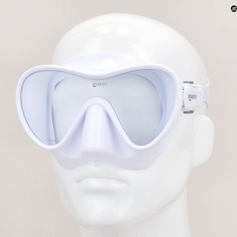 Maschera subacquea Mares bianco tropicale 8