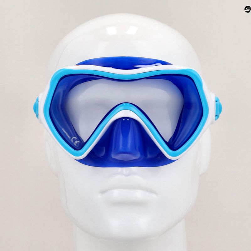 Maschera subacquea Mares Comet blu per bambini 8