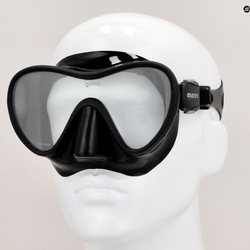 Maschera subacquea Mares Nero tropicale 8