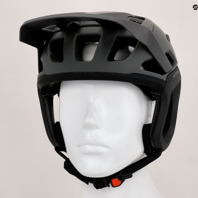 Casco da bici Alpina Rootage Evo caffè/grigio opaco 9