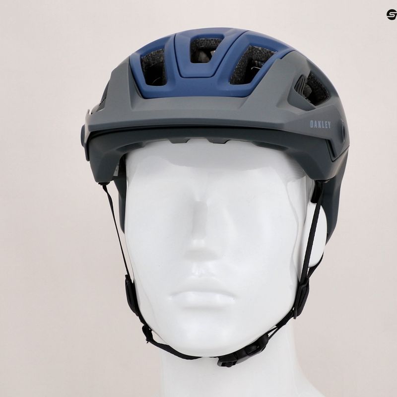 Oakley Drt5 Maven Eu casco da bici blu poseidon opaco 7
