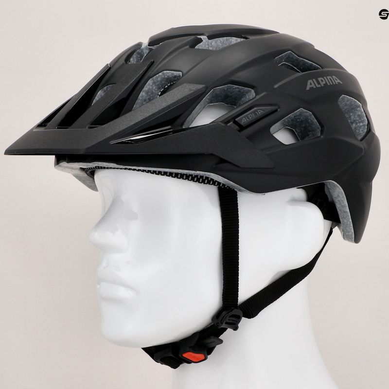 Casco da bici Alpina Anzana nero opaco 10