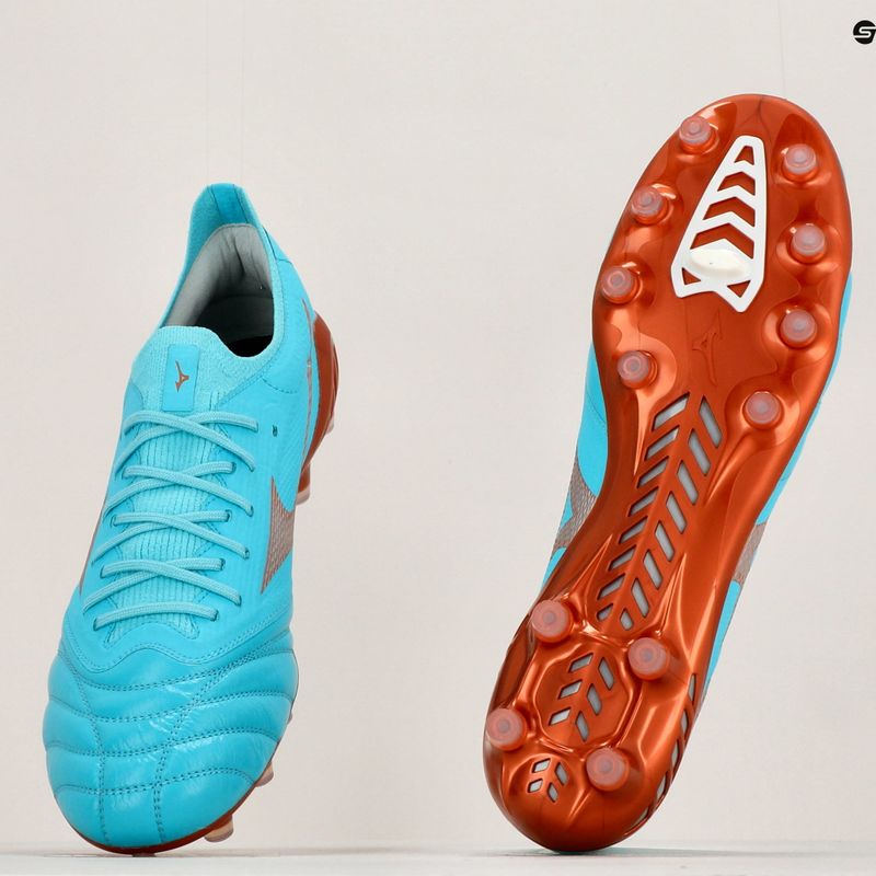 Scarpe da calcio Mizuno Morelia Neo III Beta Elite blu P1GA239125 11
