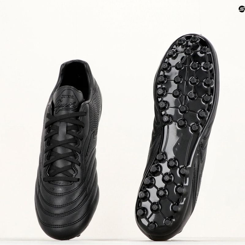 Scarpe da calcio Joma Aguila AG nero per uomo 12