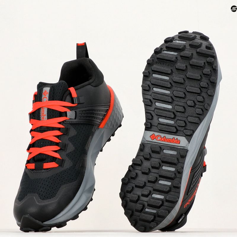 Stivali da trekking da uomo Columbia Facet 75 Da nero/rosso fuoco 13
