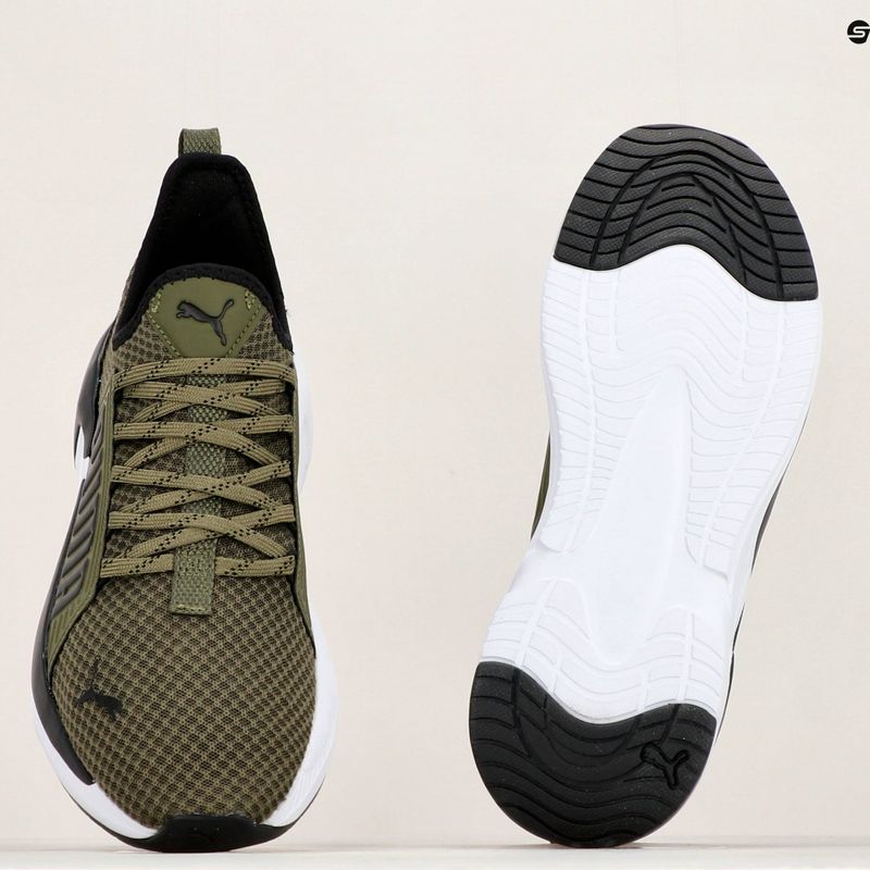 Scarpe da ginnastica da uomo PUMA Softride Premier Slip On Tiger Camo verde muschio/puma nero 14