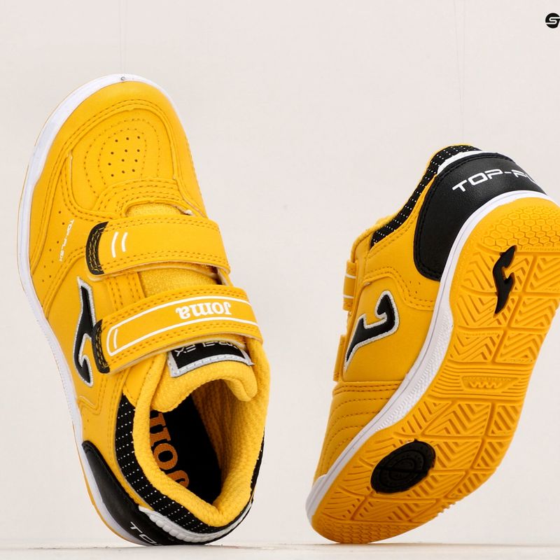 Scarpe da calcio per bambini Joma Top Flex IN arancio/zafferano/nero 13