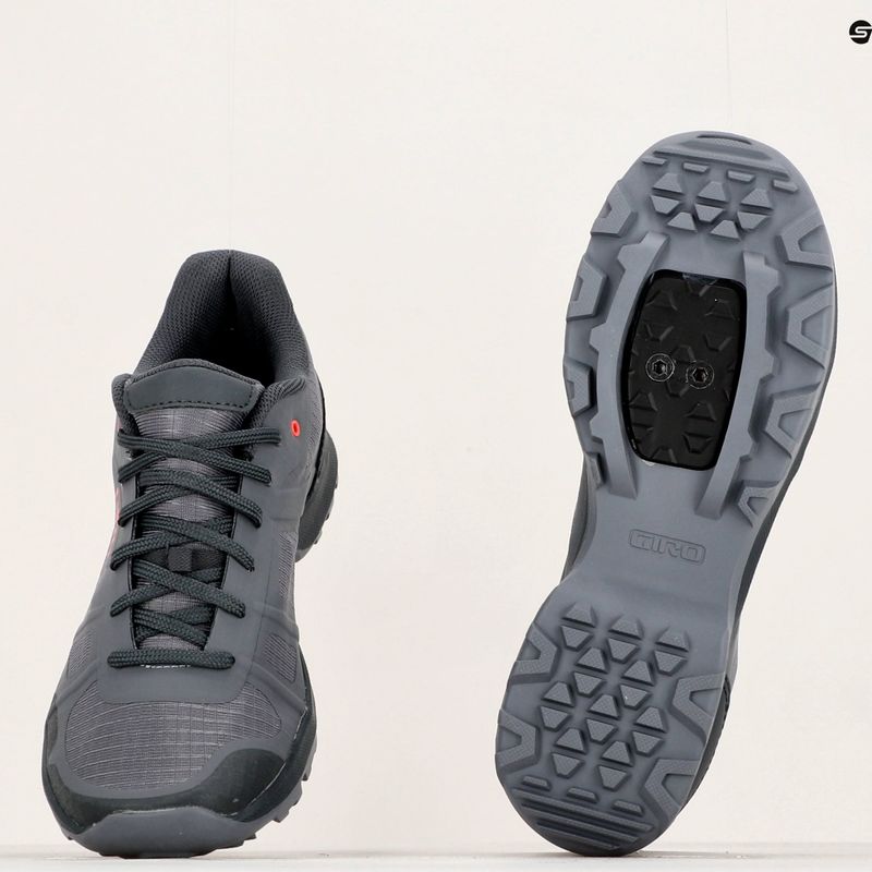 Scarpe da ciclismo MTB da donna Giro Gauge titanium dark shadow 13