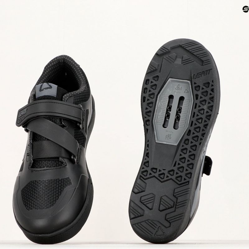 Scarpe da ciclismo MTB da uomo Leatt 5.0 Clip granito 10