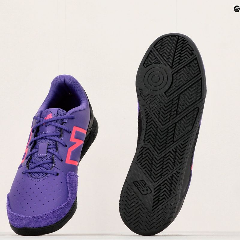 Scarpe da calcio per bambini New Balance Audazo V6 Command JNR IN prism purple 17