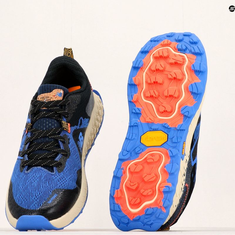 New Balance Fresh Foam X Hierro v7, scarpe da corsa da uomo in nero/marino 18