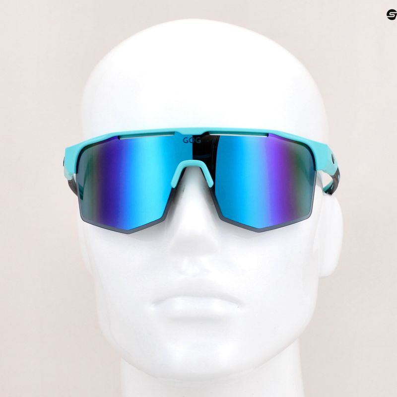 Occhiali da sole GOG Athena opaco turchese/nero/bianco-blu 9