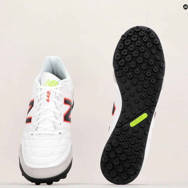 Scarpe da calcio da uomo New Balance 442 v2 Team TF bianco 17