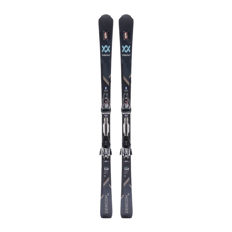 Sci da discesa Völkl Deacon 74 + attacchi rMotion2 12 GW nero