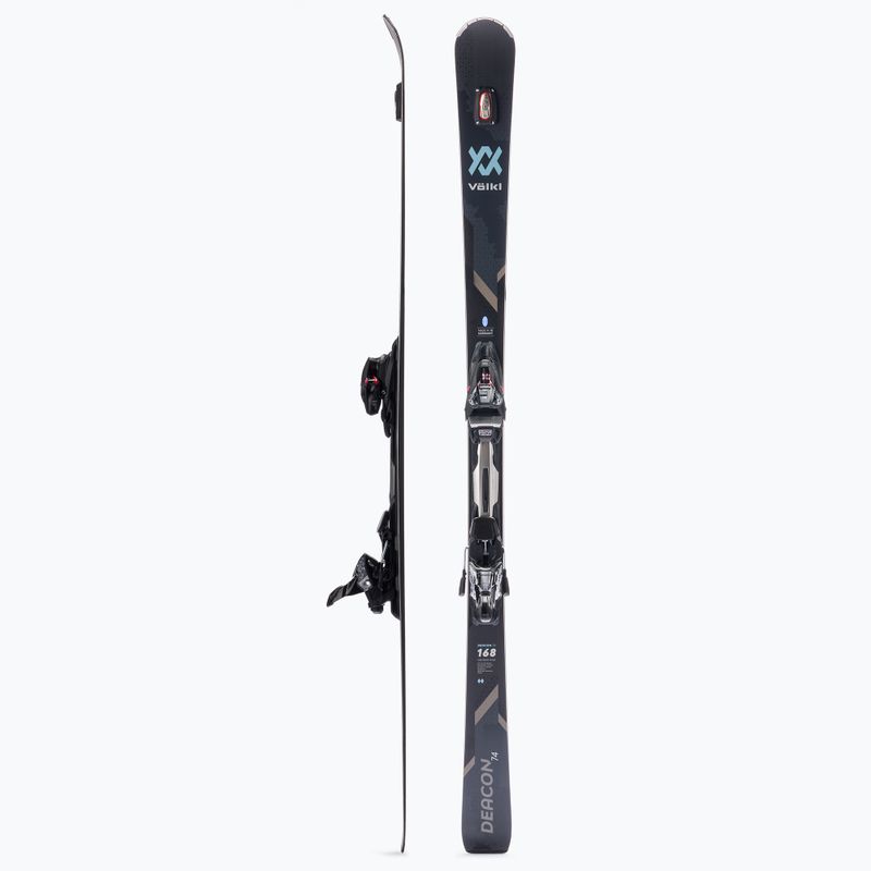 Sci da discesa Völkl Deacon 74 + attacchi rMotion2 12 GW nero 2