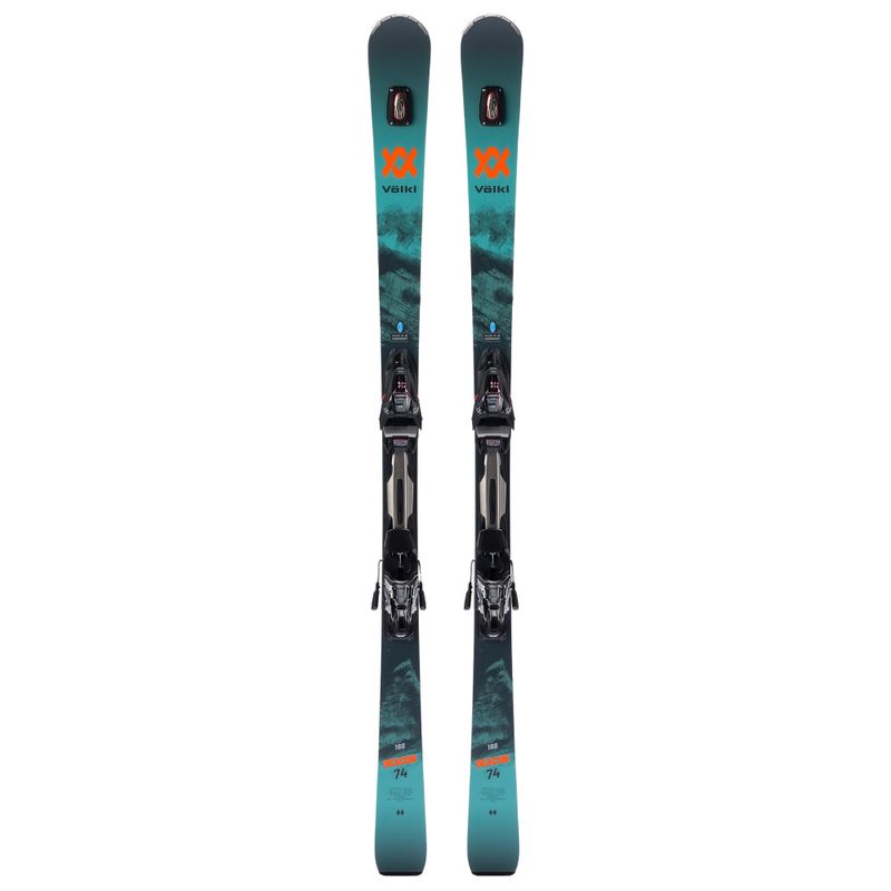 Sci da discesa Völkl Deacon 74 + attacchi rMotion2 12 GW nero